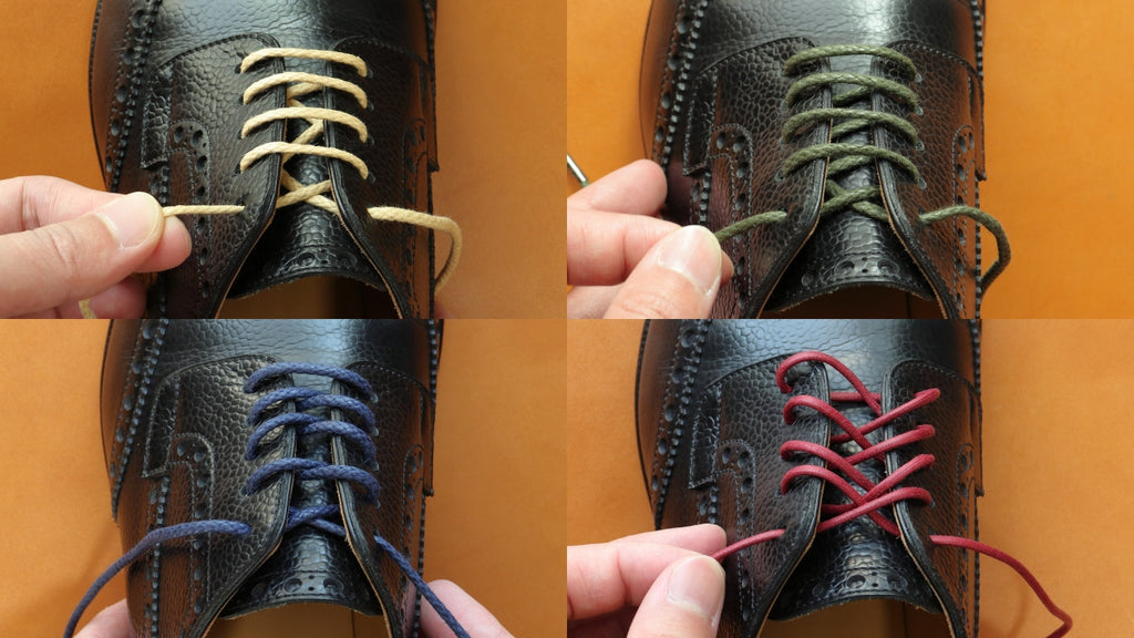 動画で解説！革靴の紐の通し方まとめ【基本から応用まで】