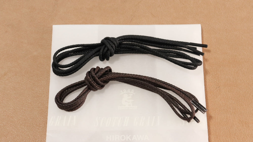 スコッチグレインの靴紐を交換するならこの2つ【純正かオーダーシューレース】