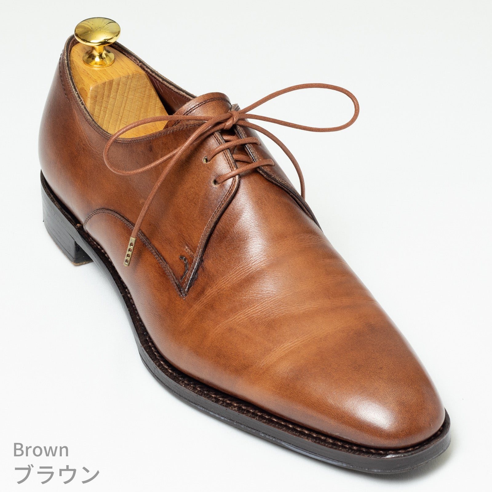 蝋引き靴紐　丸紐2.2mm