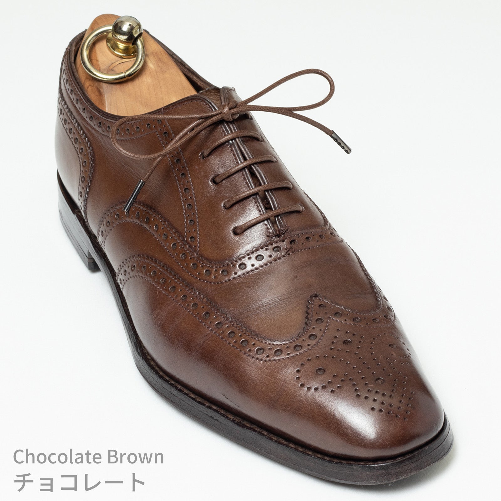 蝋引き靴紐　丸紐2.2mm