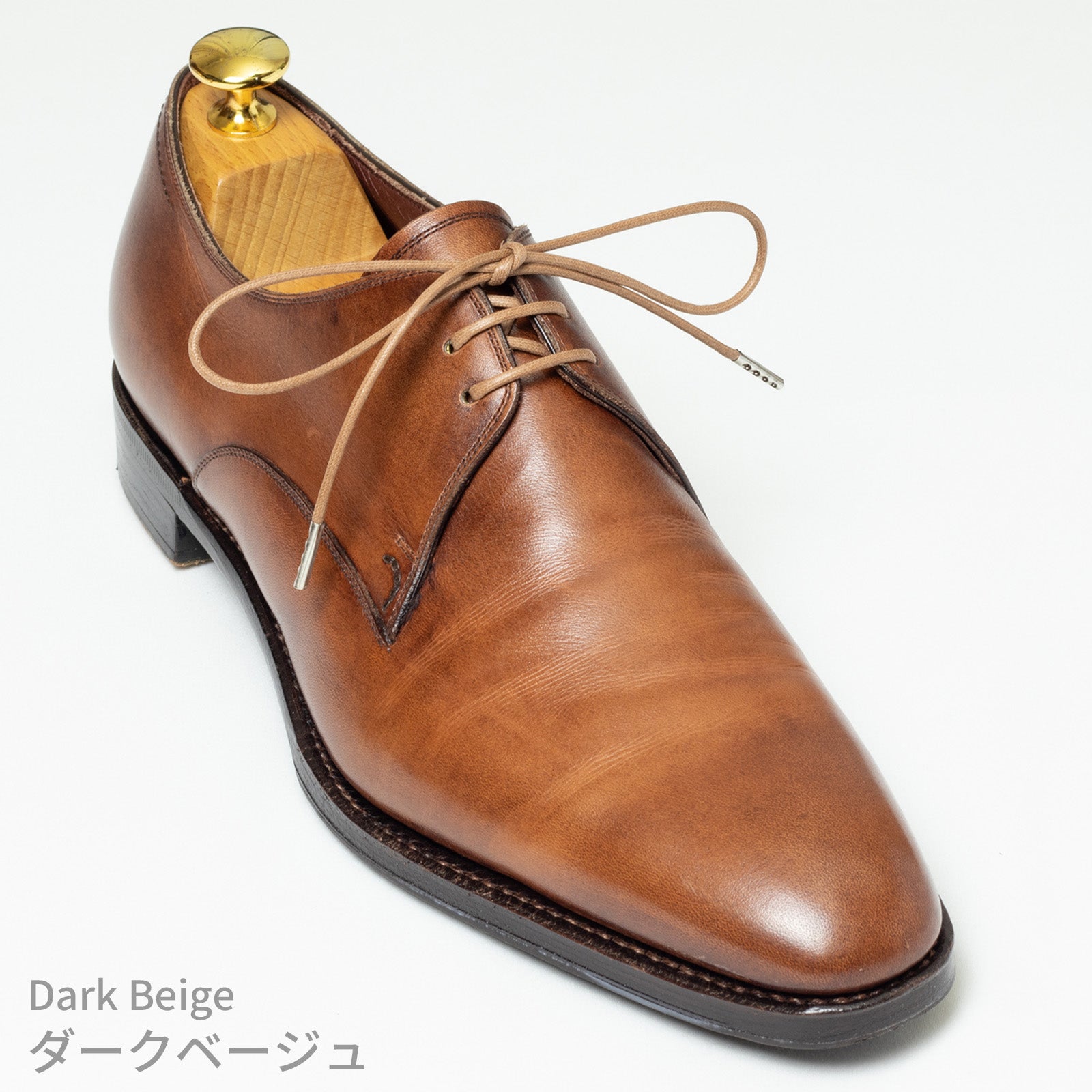 蝋引き靴紐　丸紐2.2mm