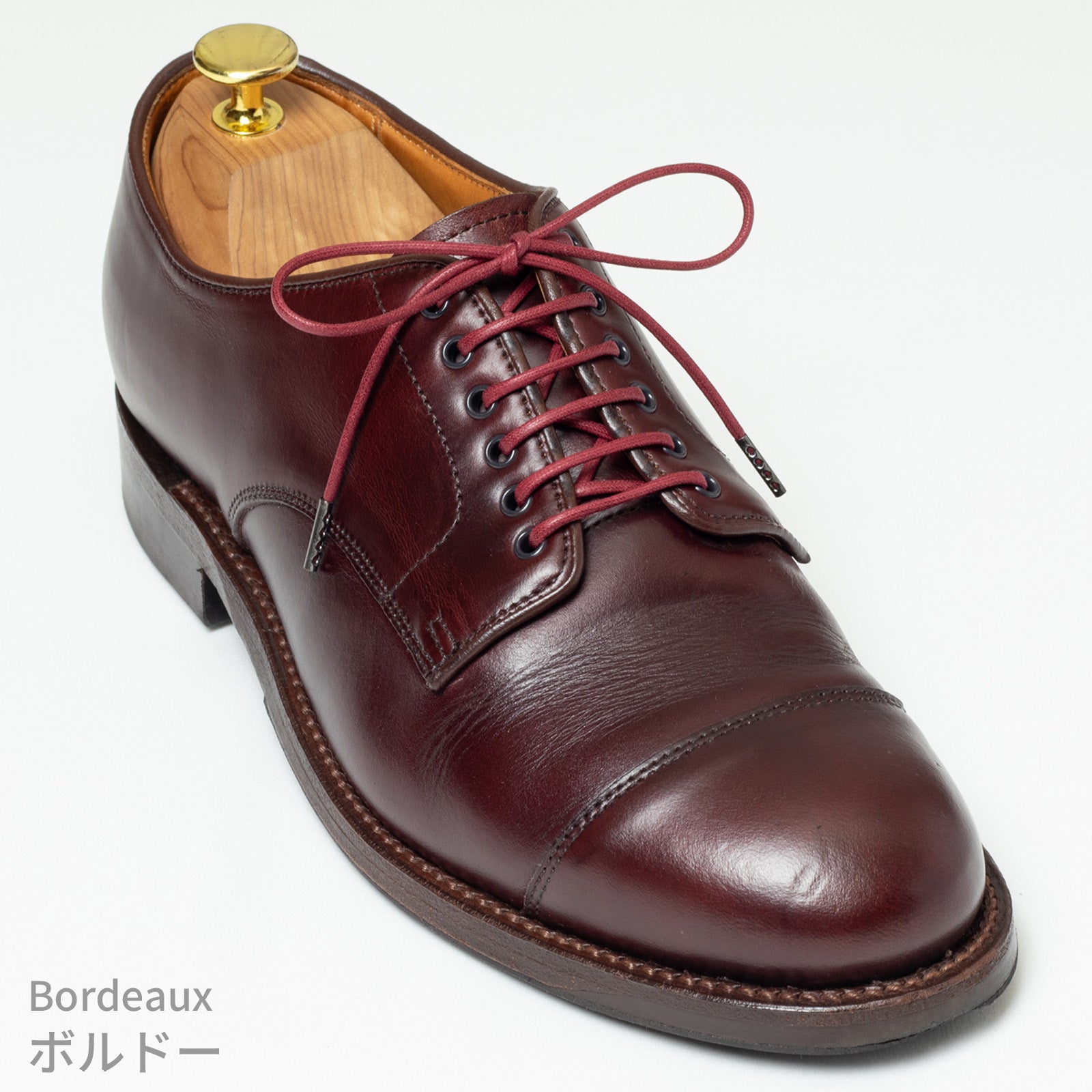 蝋引き靴紐　丸紐2.2mm