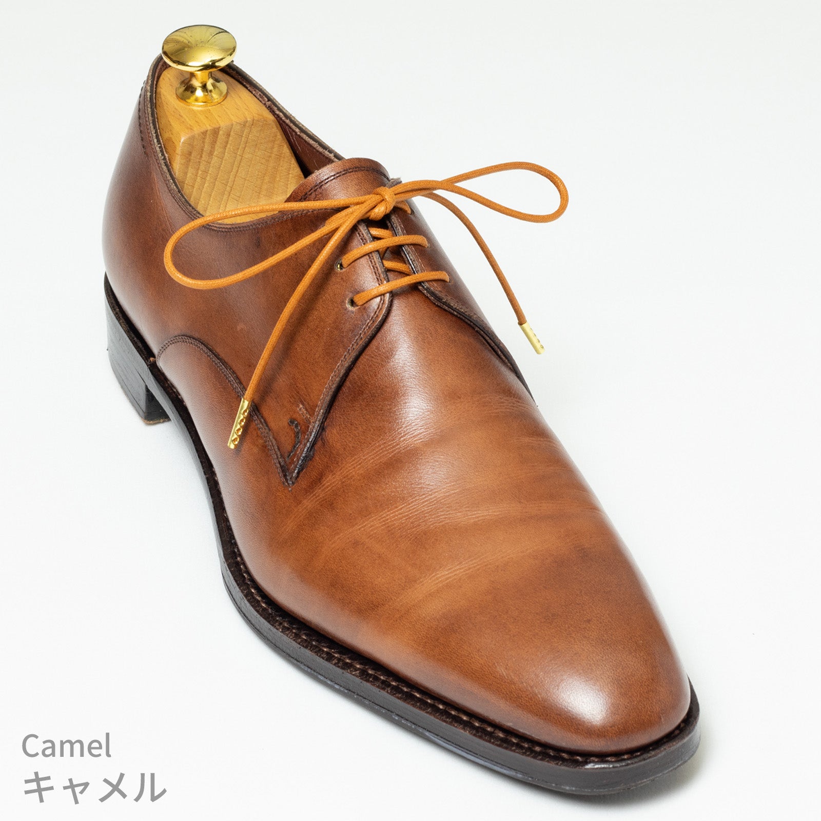 蝋引き靴紐　丸紐2.2mm