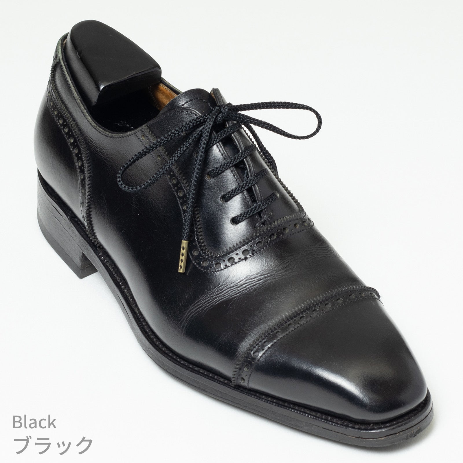 シルクライク組紐シューレース 平紐3.5mm（革靴用のシューレース